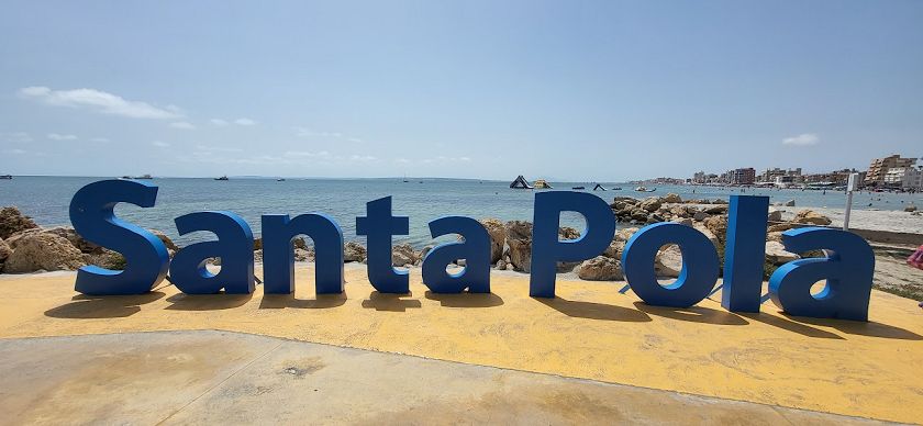 Hafen und Marina von Santa Pola