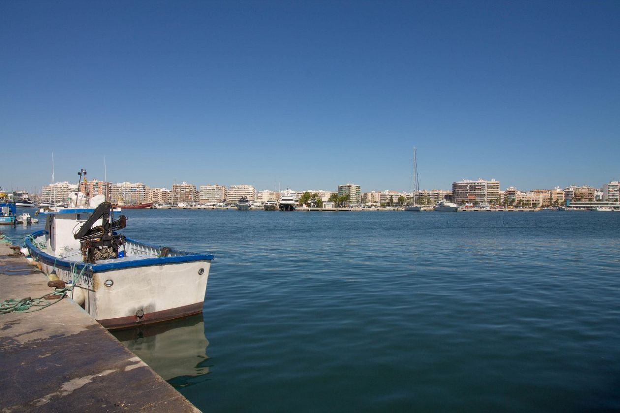 Hafen und Marina von Santa Pola