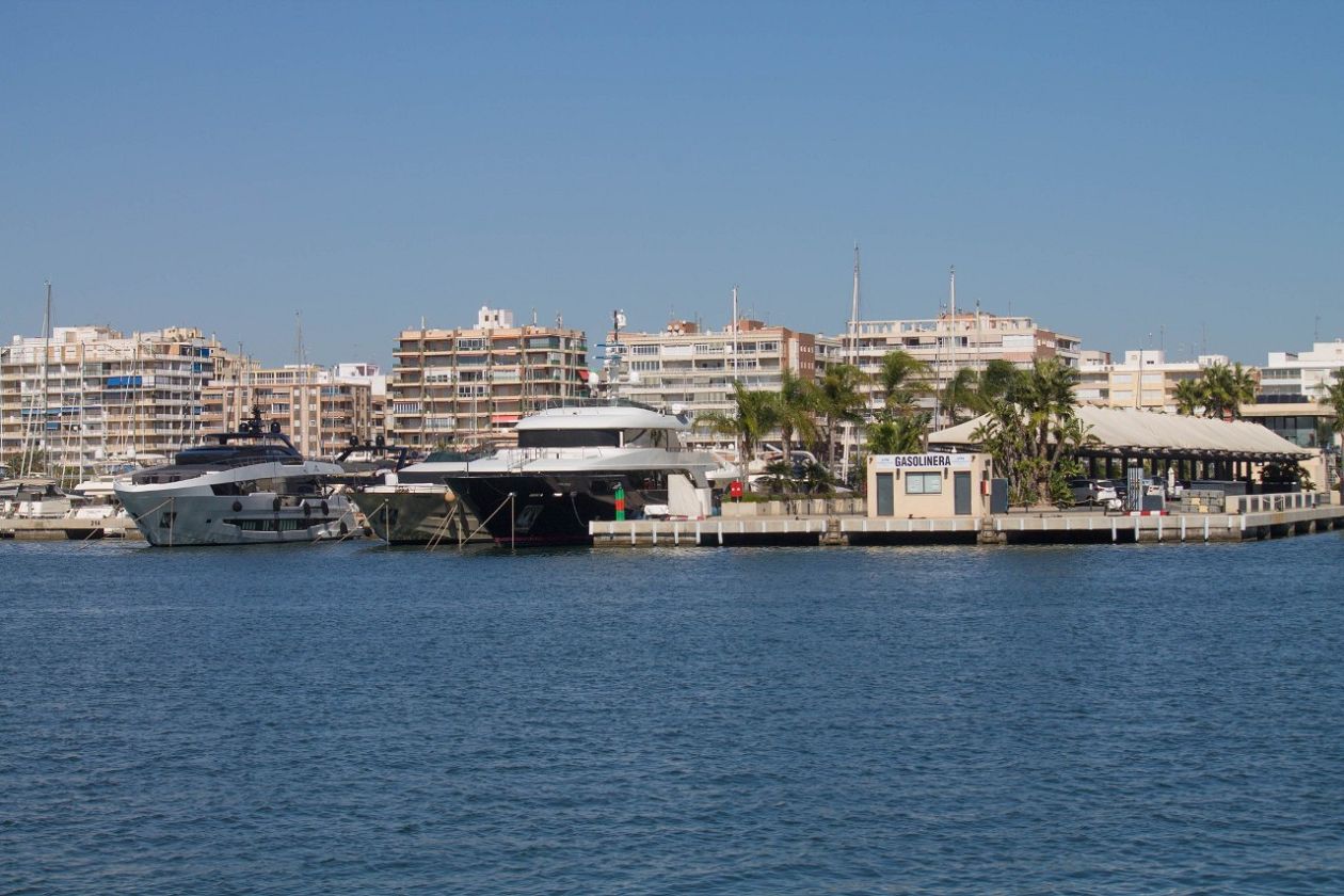 Hafen und Marina von Santa Pola