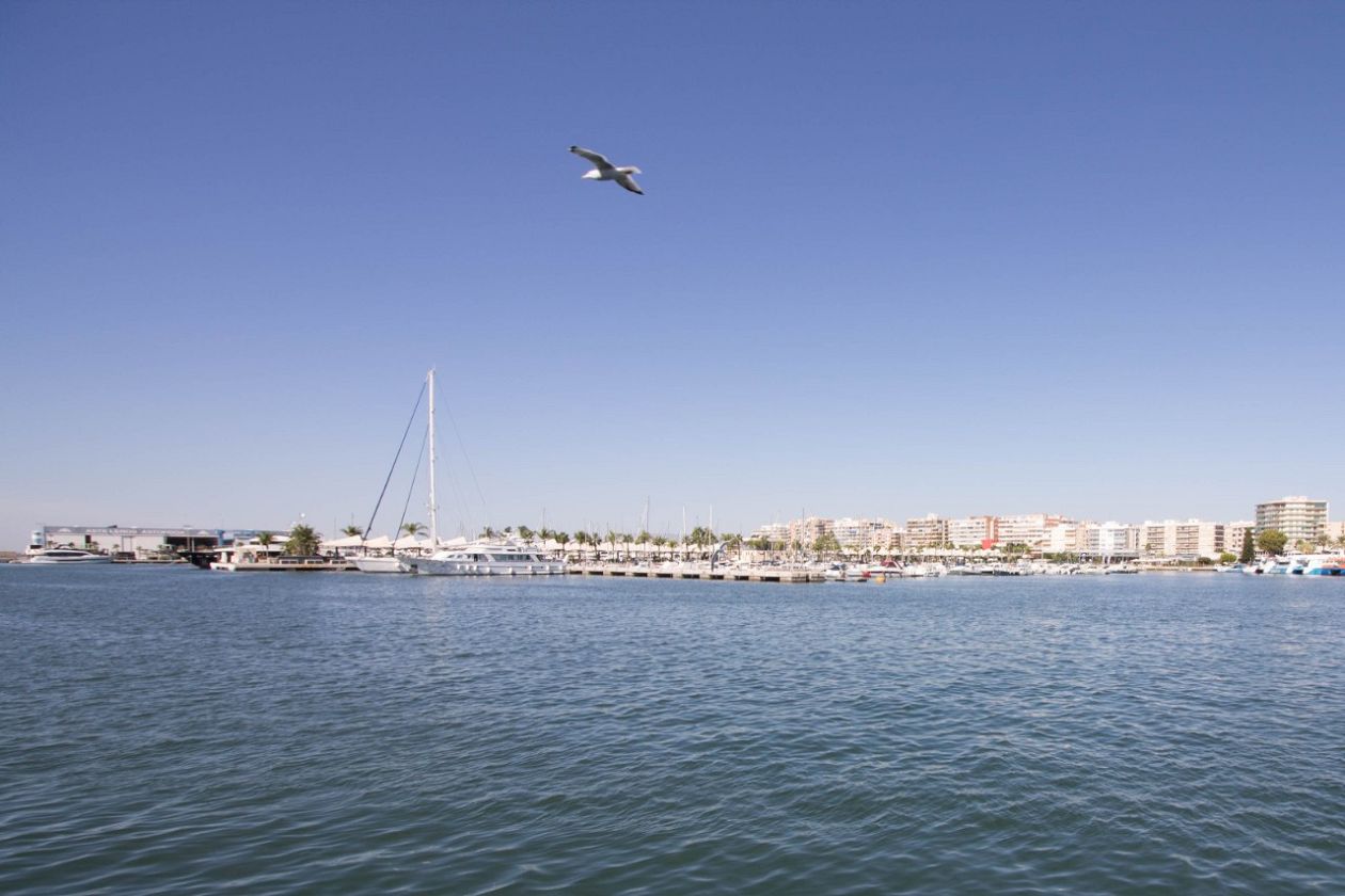 Hafen und Marina von Santa Pola