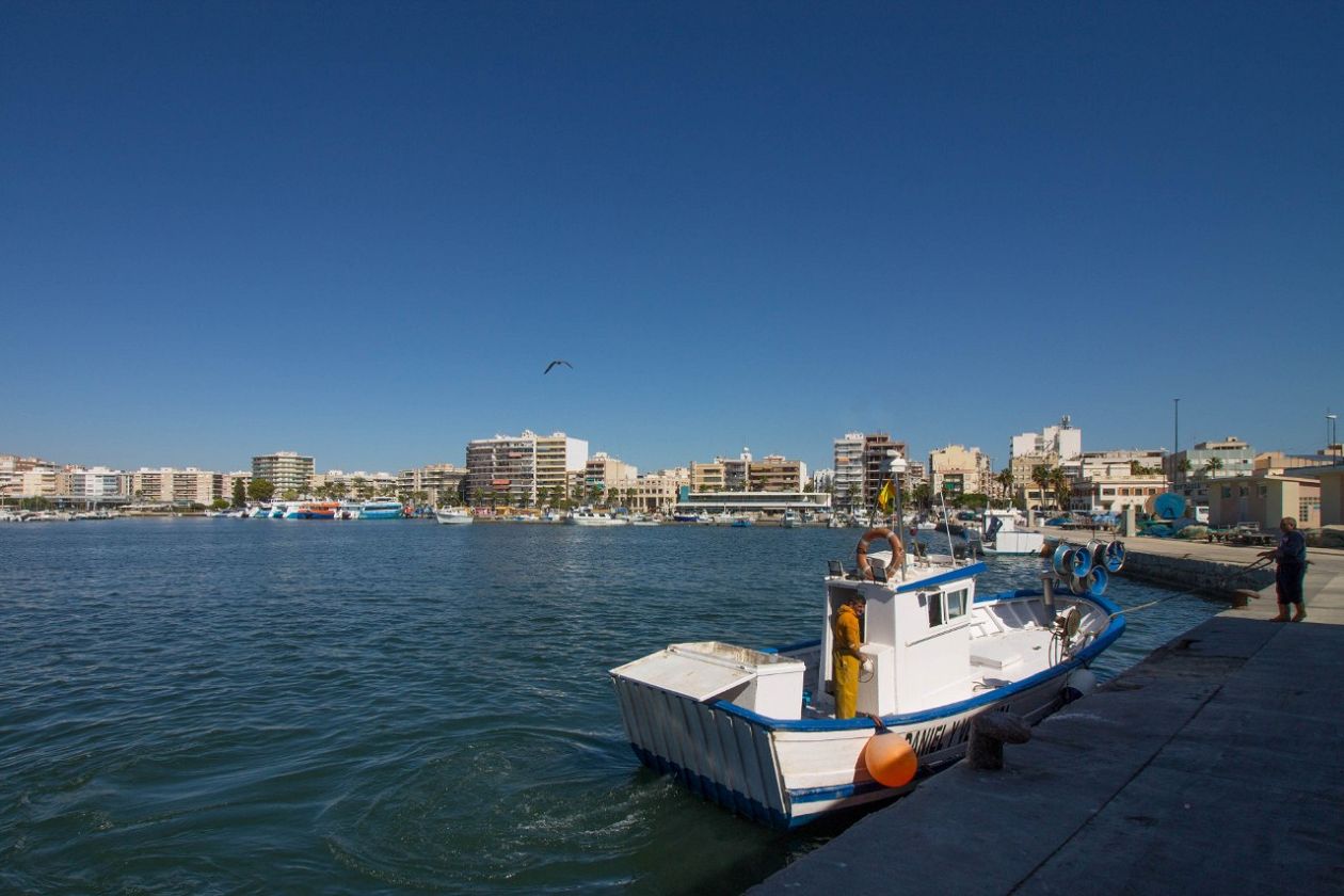 Hafen und Marina von Santa Pola