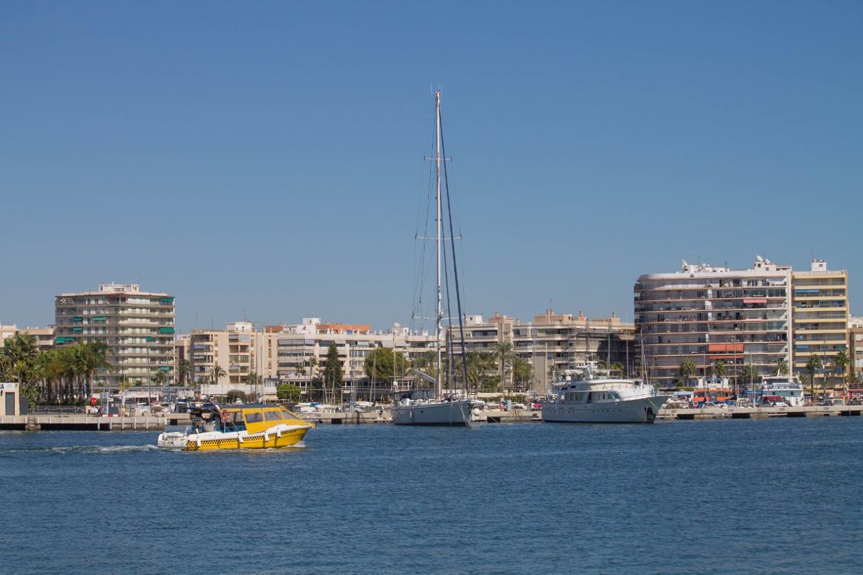 Hafen und Marina von Santa Pola