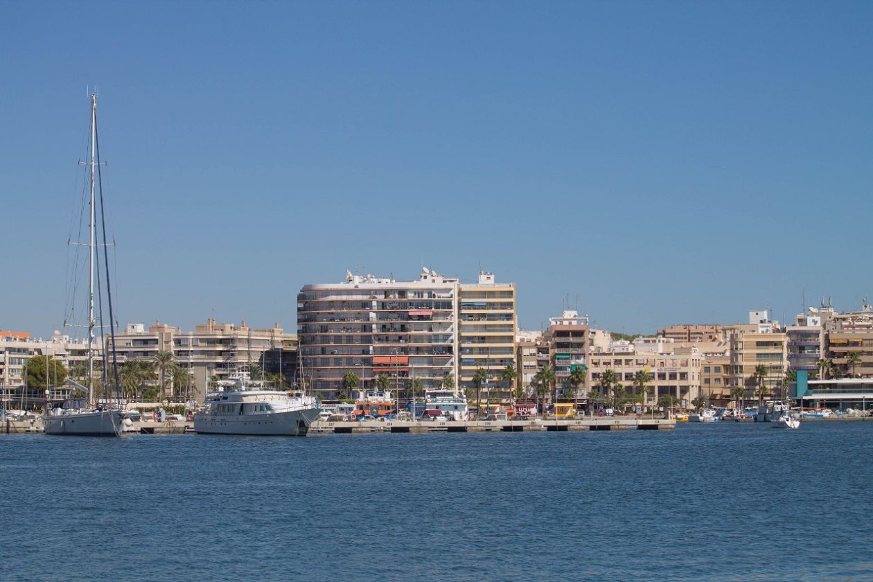 Hafen und Marina von Santa Pola