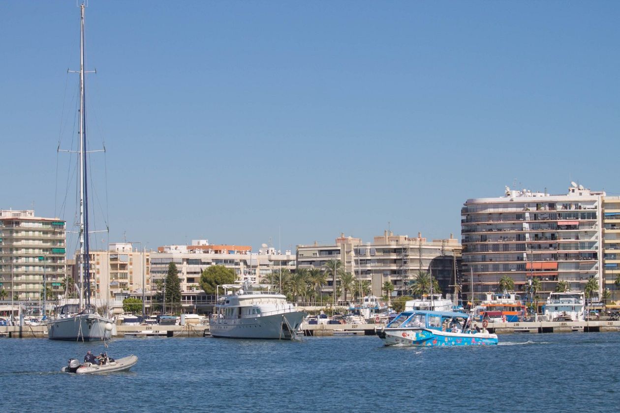 Hafen und Marina von Santa Pola