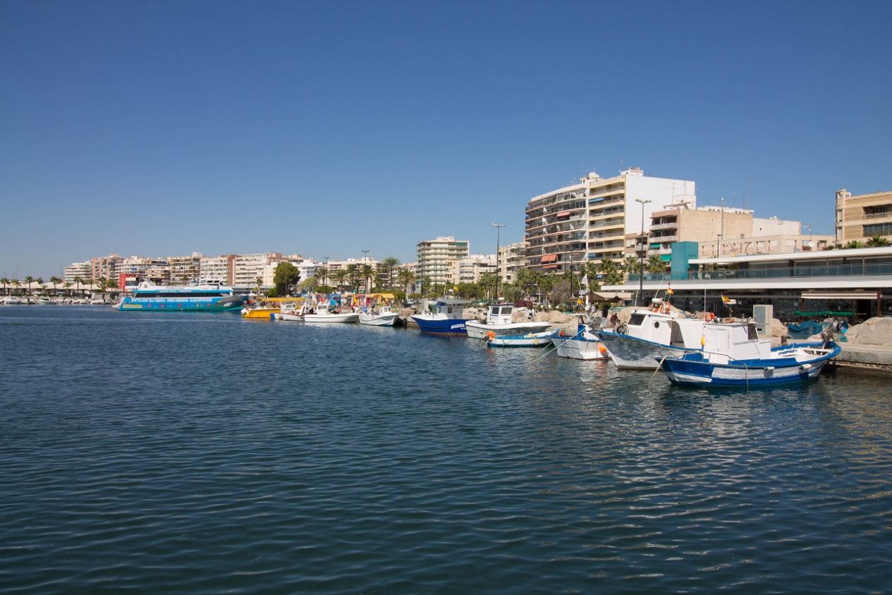 Hafen und Marina von Santa Pola