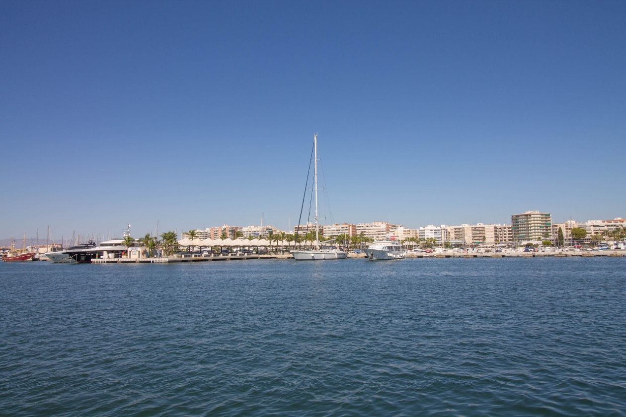 Hafen und Marina von Santa Pola