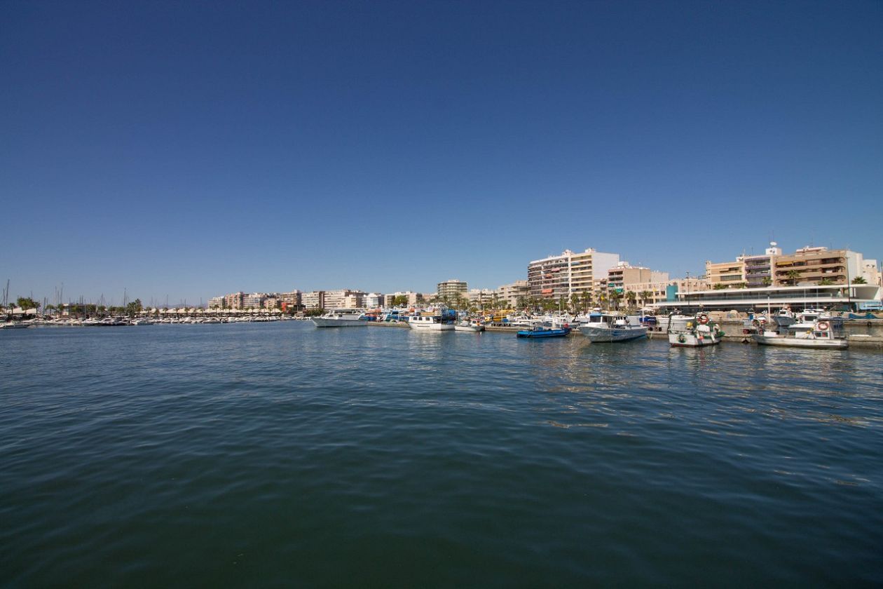 Hafen und Marina von Santa Pola