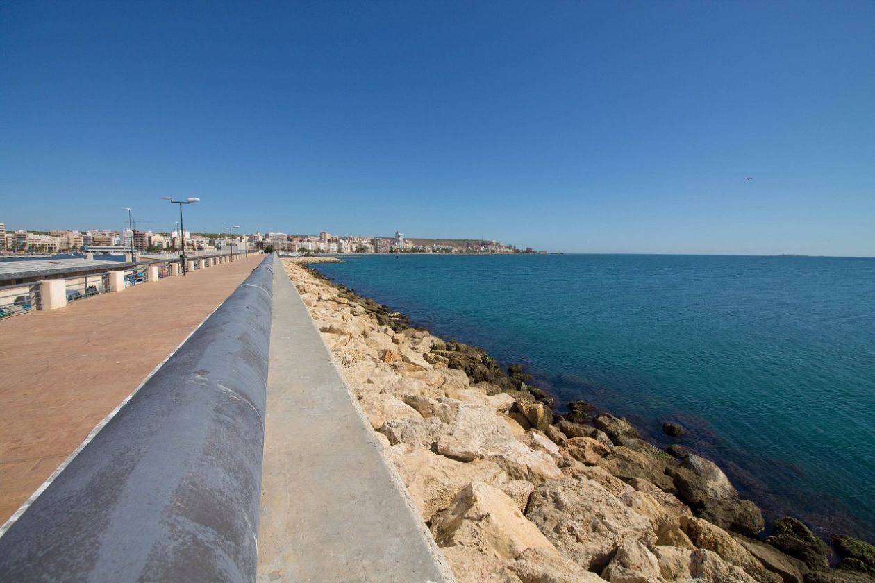 Hafen und Marina von Santa Pola