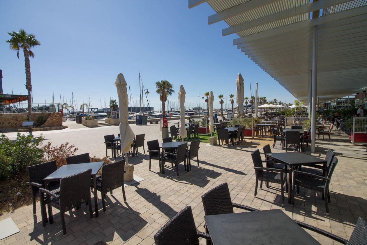 Hafen und Marina von Santa Pola