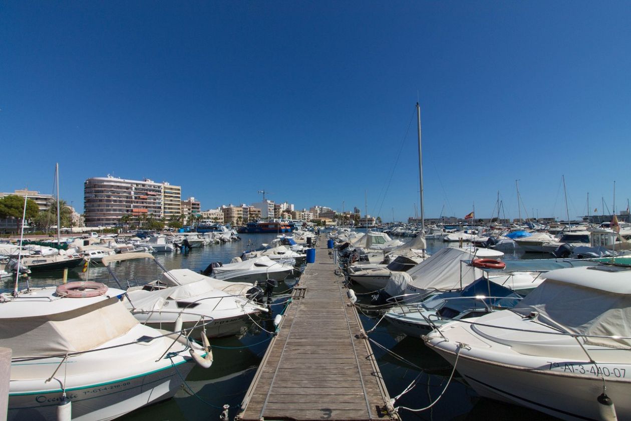 Hafen und Marina von Santa Pola