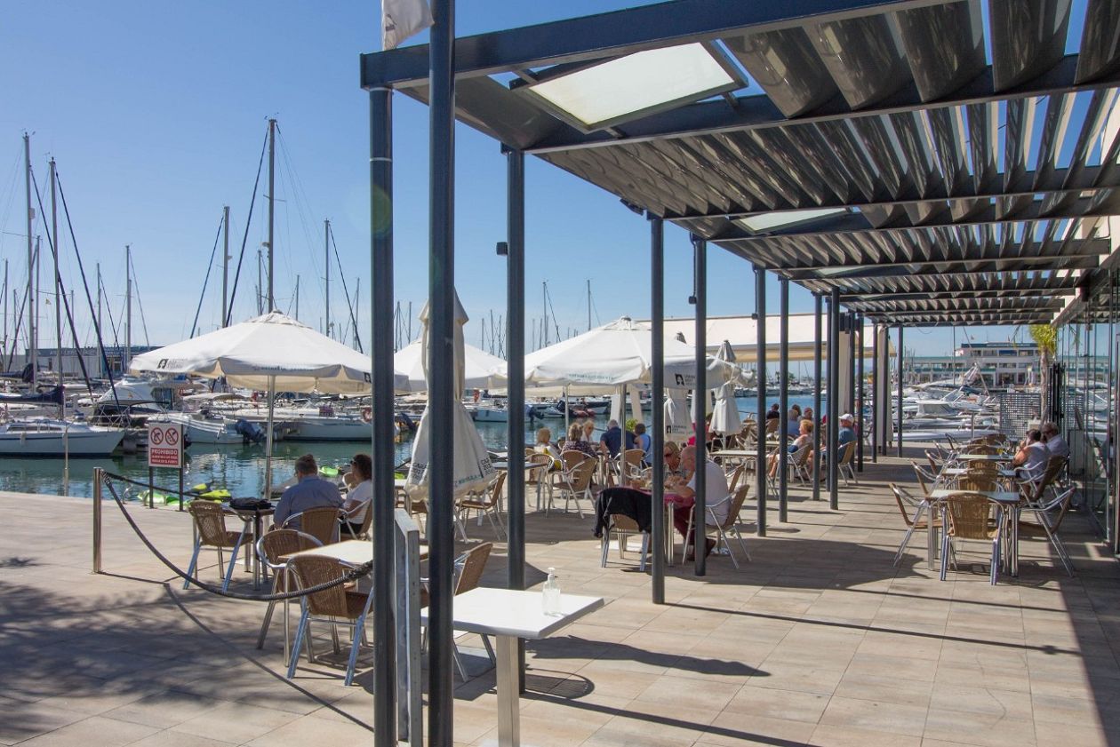Hafen und Marina von Santa Pola