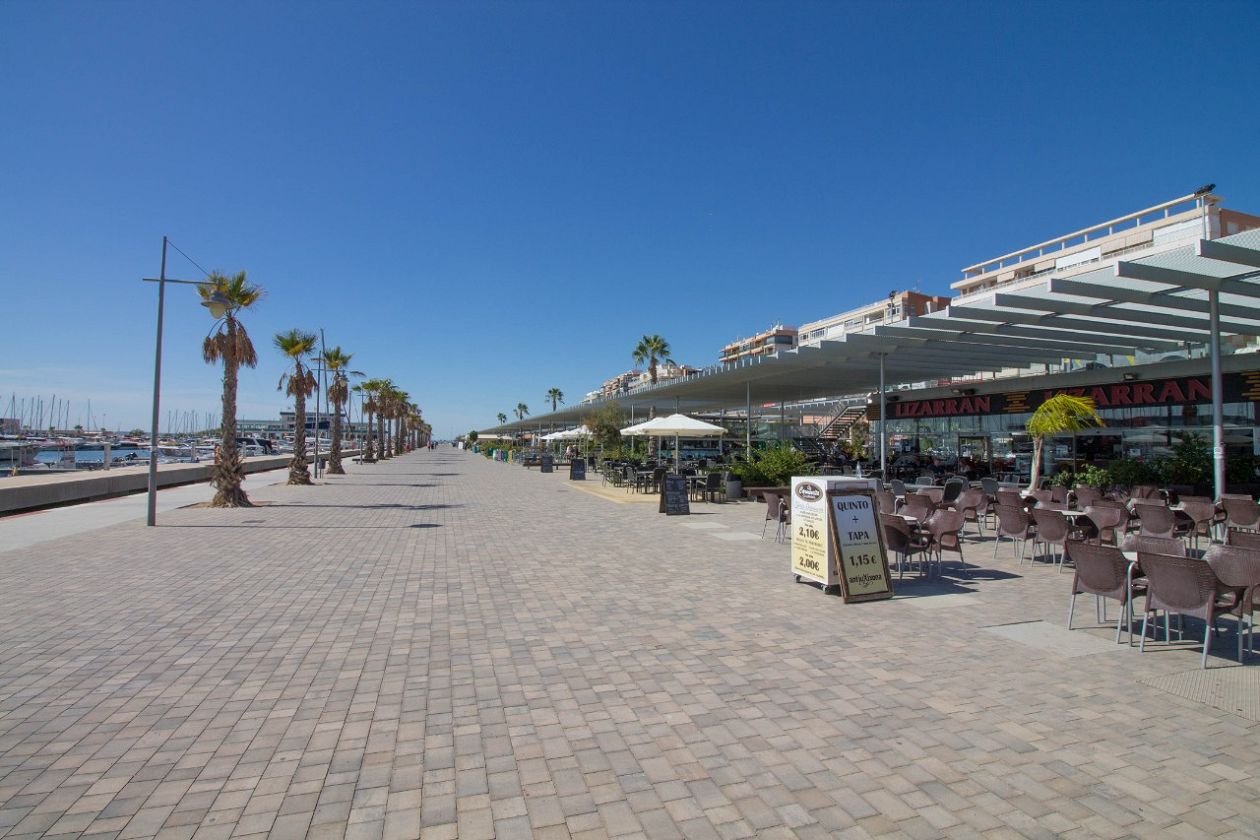 Hafen und Marina von Santa Pola