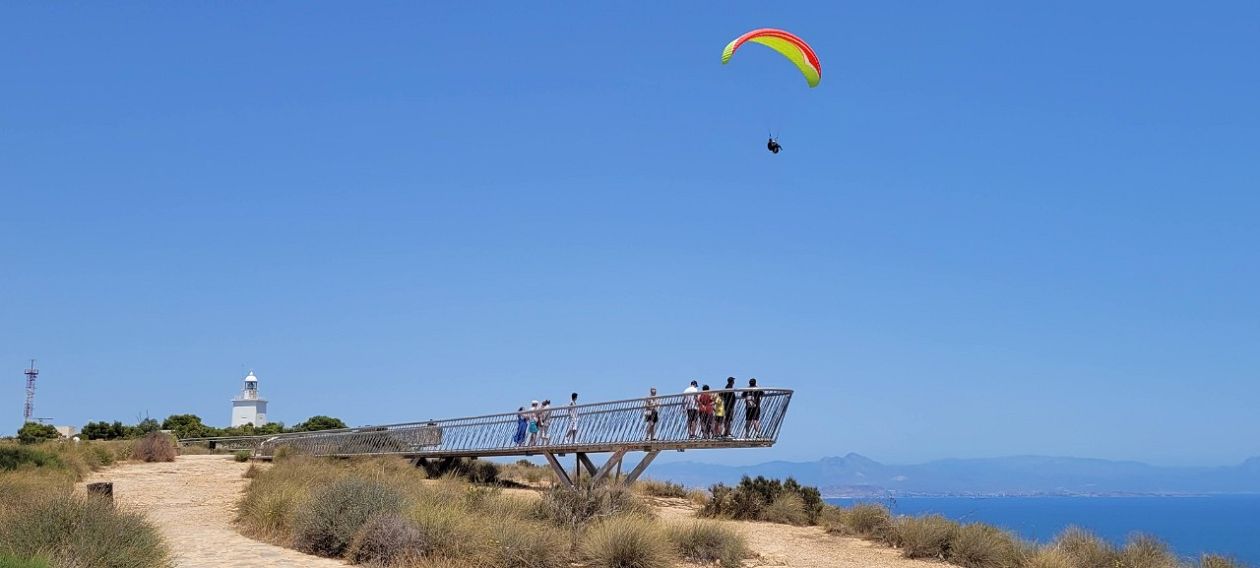 Gleitschirmfliegen Santa Pola